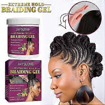 Gel coiffant pour dreadlocks 100 g, cire hydratante, fixation forte et brillance