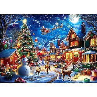 Puzzles for Adults Christmas Village Jigsaw Puzzle VV1002