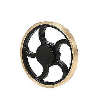 Radförmiger Handspinner aus Edelstahl für Kinder und Erwachsene – Hochgeschwindigkeitslager