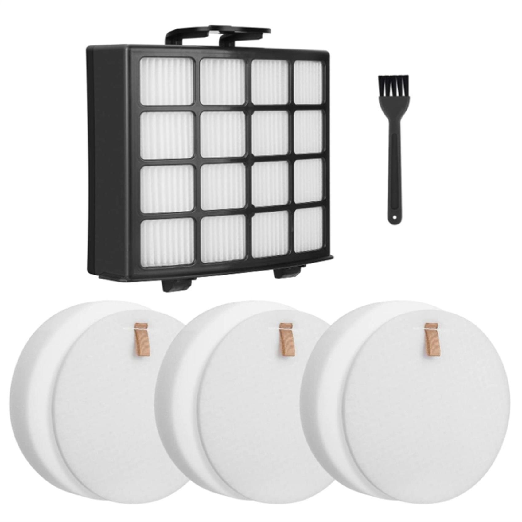 Replacement Filters for DuoClean PowerFin Upright Vacuum AZ2000,AZ2000W,AZ2002,Part XFFKAZ2000,XHFA