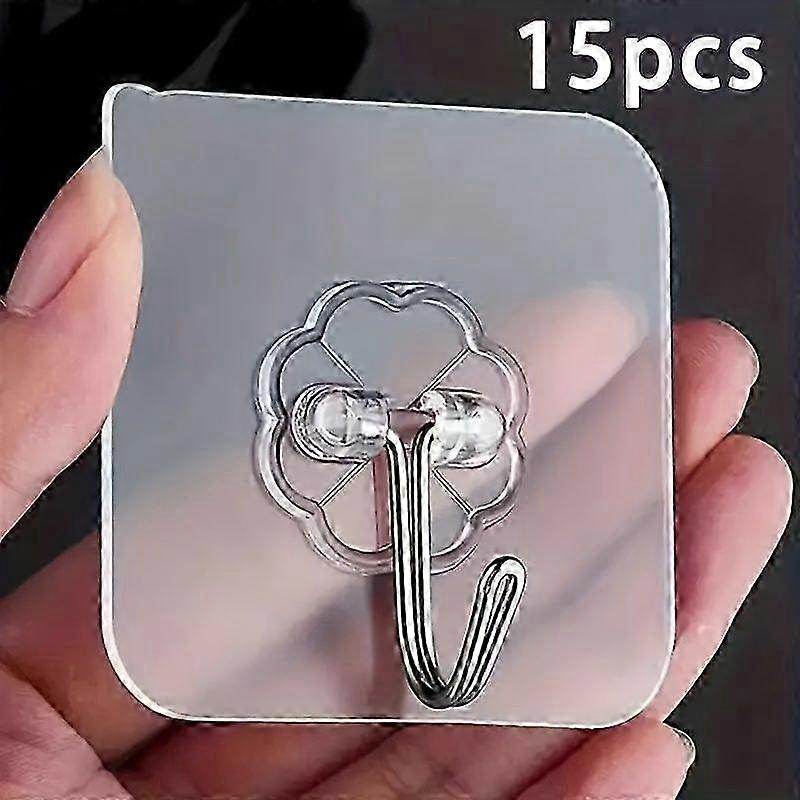 Clear Waterproof Adhesive Wall Hooks
