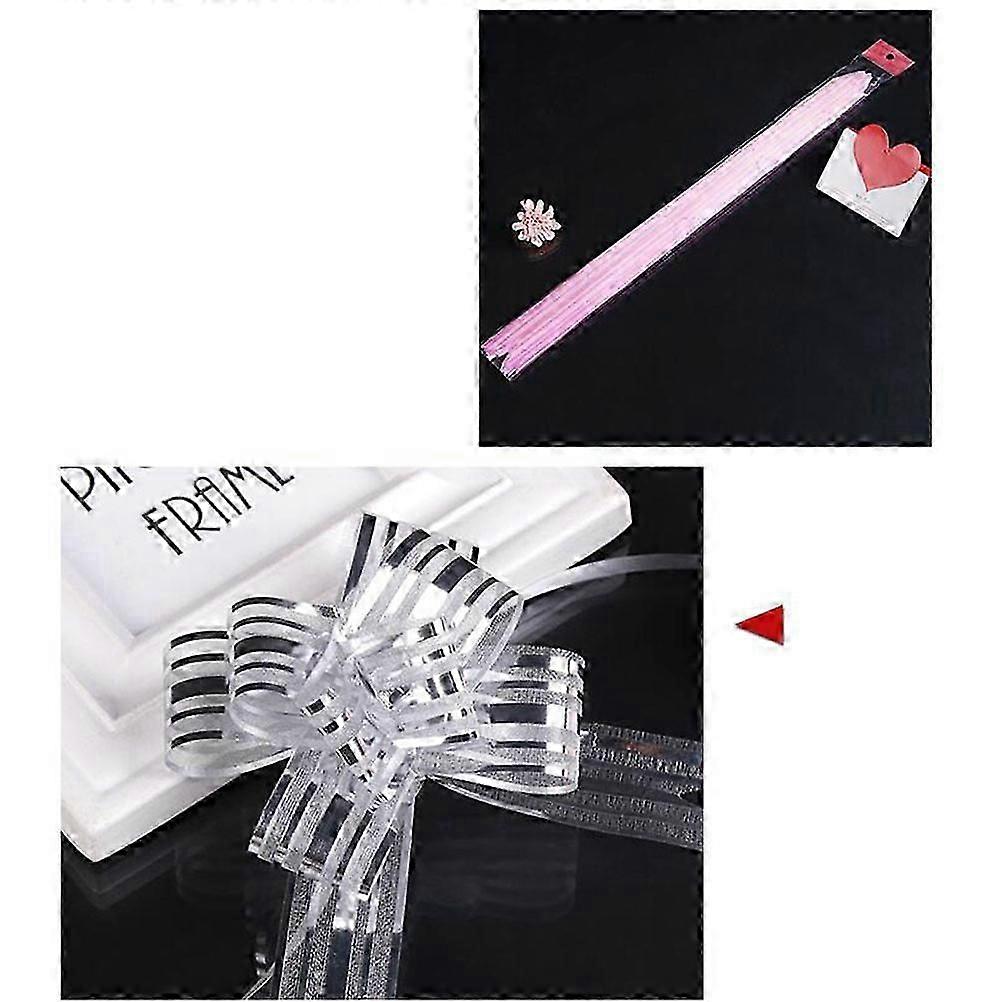 Decoration String Bows 100Pcs Pull Bows Gift Knot Ribbon