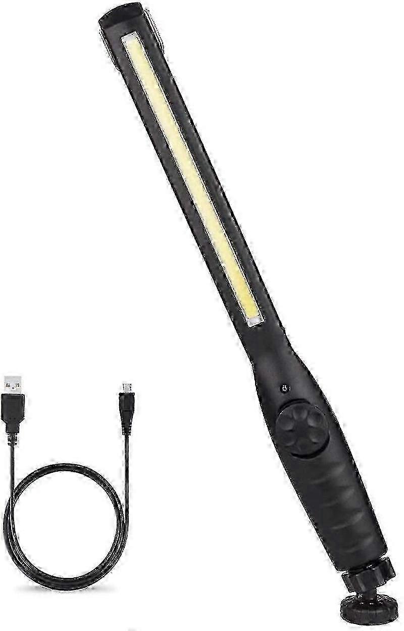 LED Work Light Flashlight with COB compatible with Workshop Camping Inspection 60W