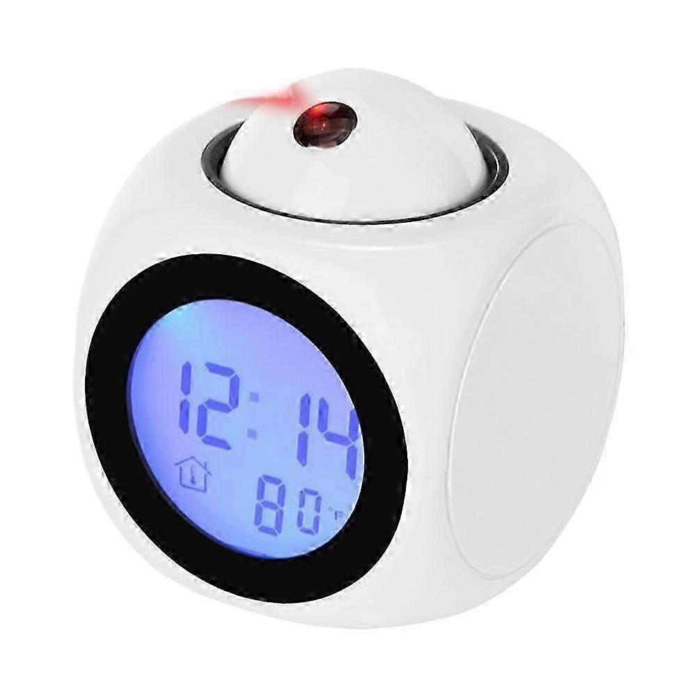 Silent Bright Projection Alarm Clock