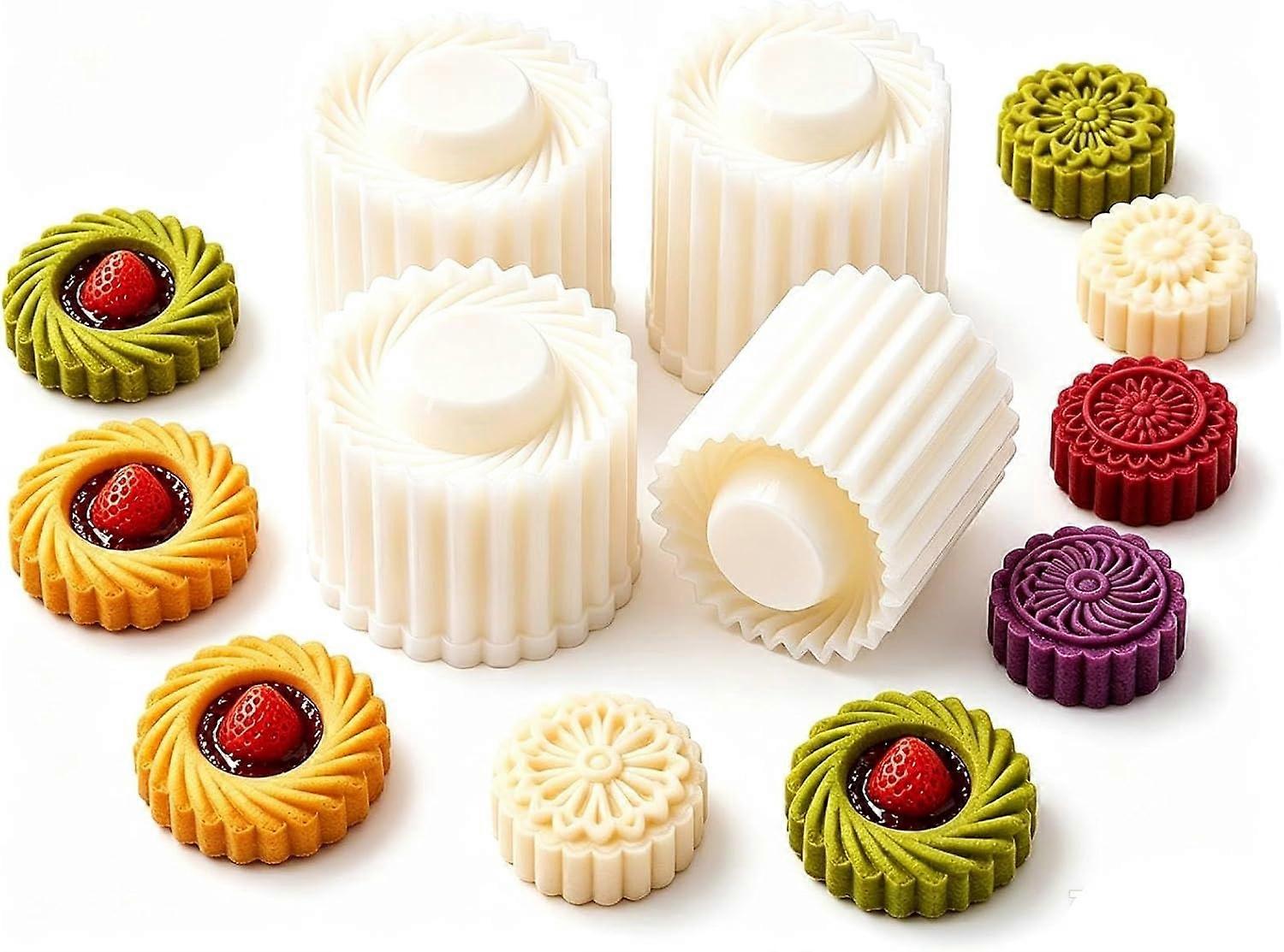 Creative Double-Ended Pastry Mold, Double-Sided Dough Silicone Mold (2Pc)