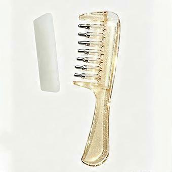 Unisex Transparenter Massagekamm zur Anwendung ätherischer Öle, ergonomisches Design, für Kopfhautentspannung, Haarwachstum und Heimgebrauch