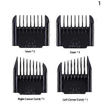4-teiliges Set Schneidekamm, Friseurwerkzeug-Set, Begrenzungskamm, Haartrimmer, Rasierer