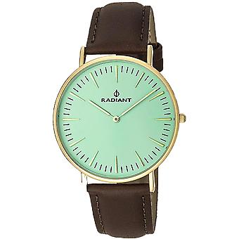 Radiant new diary Quartz Analog Man Watch with RA377612 Cowskin Bracelet