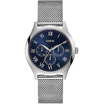 Guess gents trend Quartz Analog Man Watch with W1129G2 Stainless Steel Bracelet