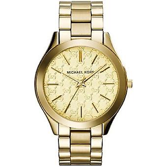 Michael kors slim runway Quartz Analog Women Watch with MK3335 Stainless Steel Bracelet