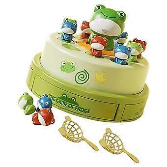 Interactive Frogs Game for Kids Aged 4-8 Fun Family Board Game with Music Colorful Frogs Popping Up Game Multicolor_OpLa1