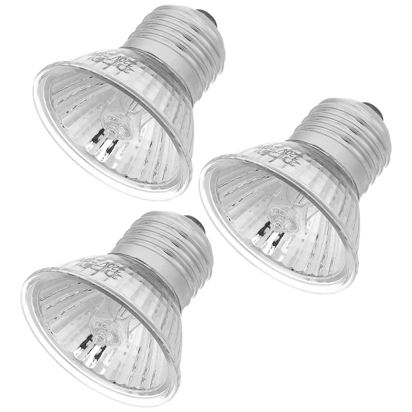 Heating Lamp Bulb for 3Pcs Silver Bulbs
