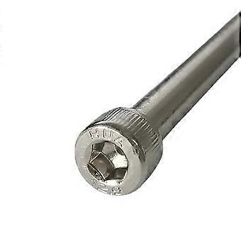 22.2mm Bike Stem Adapter with Bolt and Wedge for Cruiser Bicycles  Chrome Finish