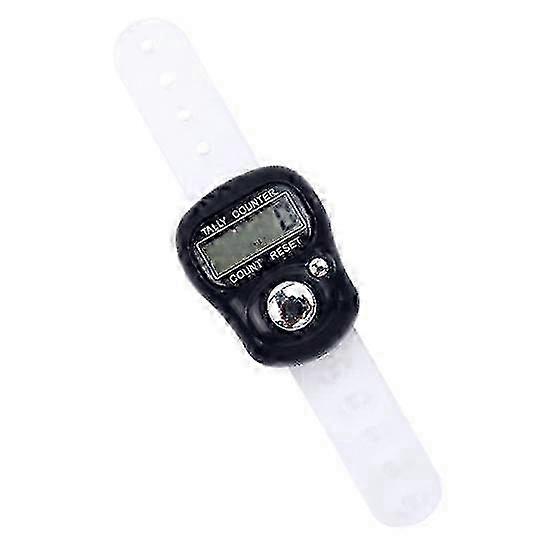 Finger Ring Counter with LCD Display Adjustable Ring Mechanical Jump Reset Button for Daily Counting