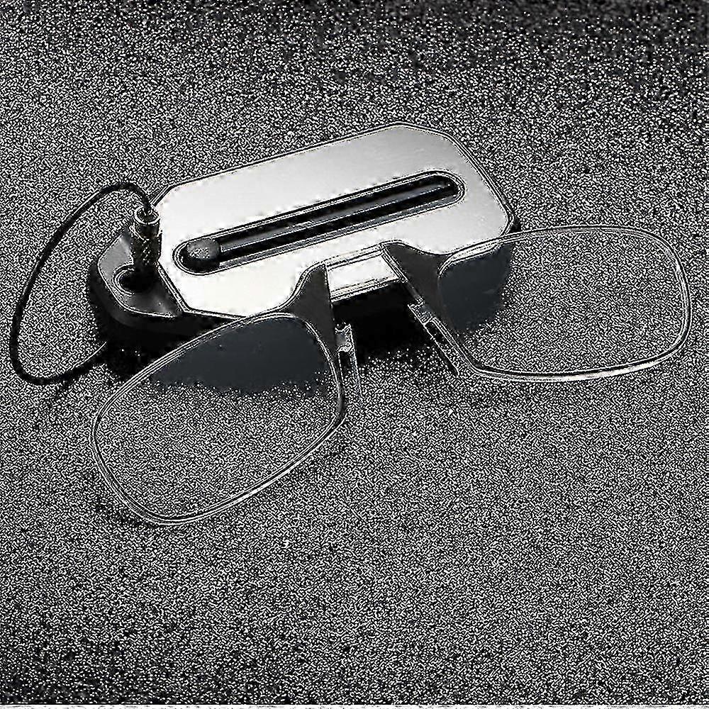 Silicone-grip Keychain Reading Glasses