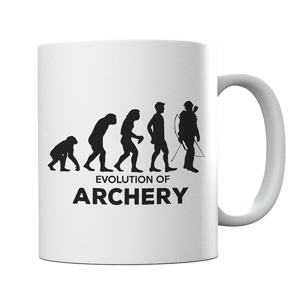Evolution Of Archery Mug