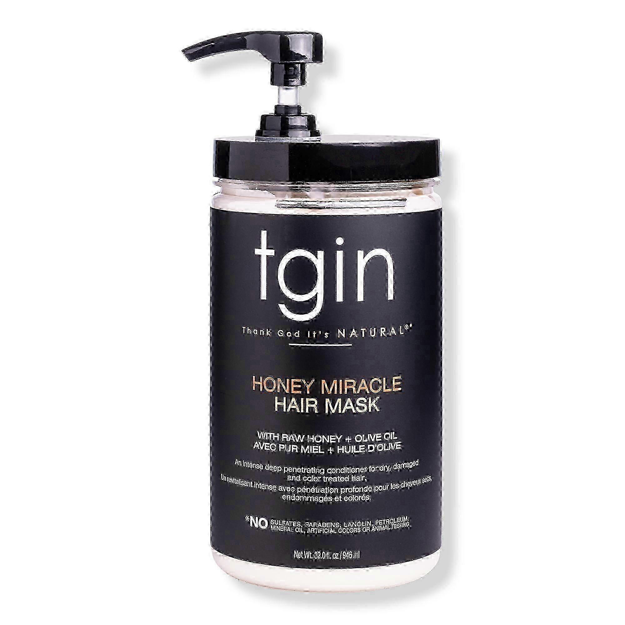 Tgin Honey Miracle Hair Mask Deep Conditioner, 32 Oz