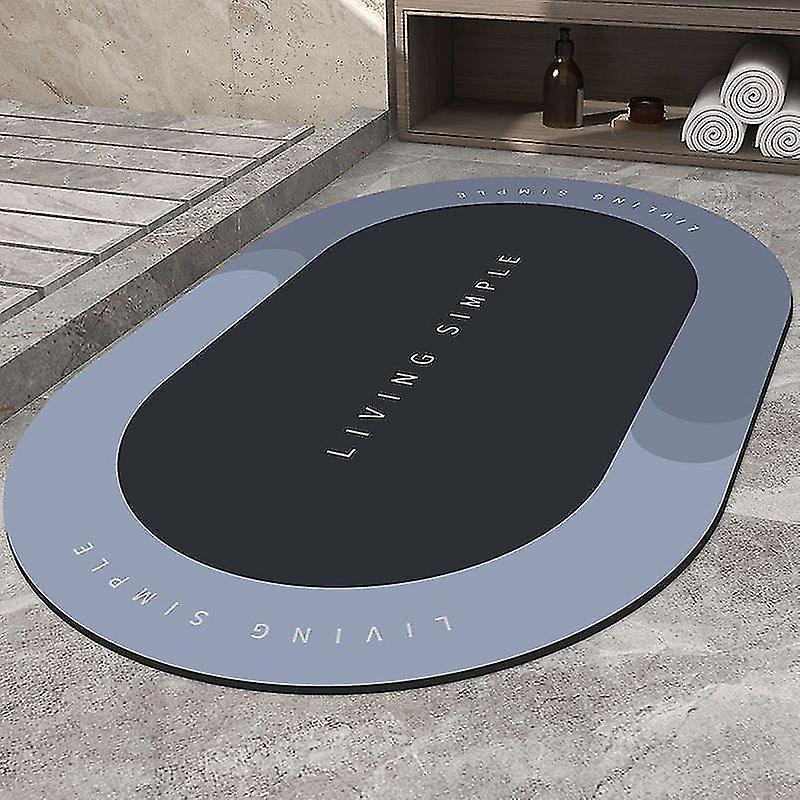 Absorbent Floor Mat Non-slip Diatom Mud Bath Mat For