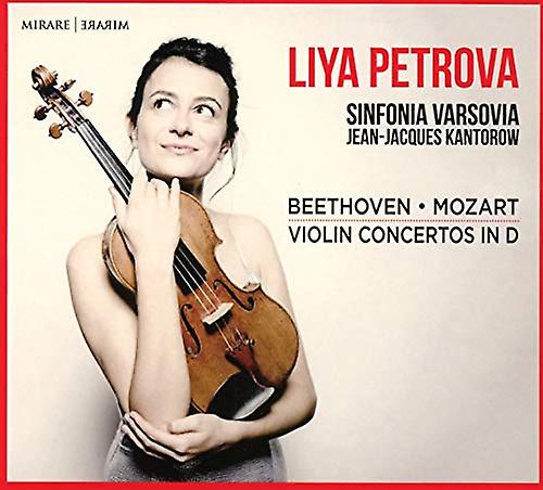 Liya Petrova - Beethoven/Mozart: Violinkonzerte in D [CD]