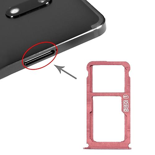Sim Card Tray + Sim Card Tray / Micro Sd Card Tray For Nokia 7 Plus Ta-1062