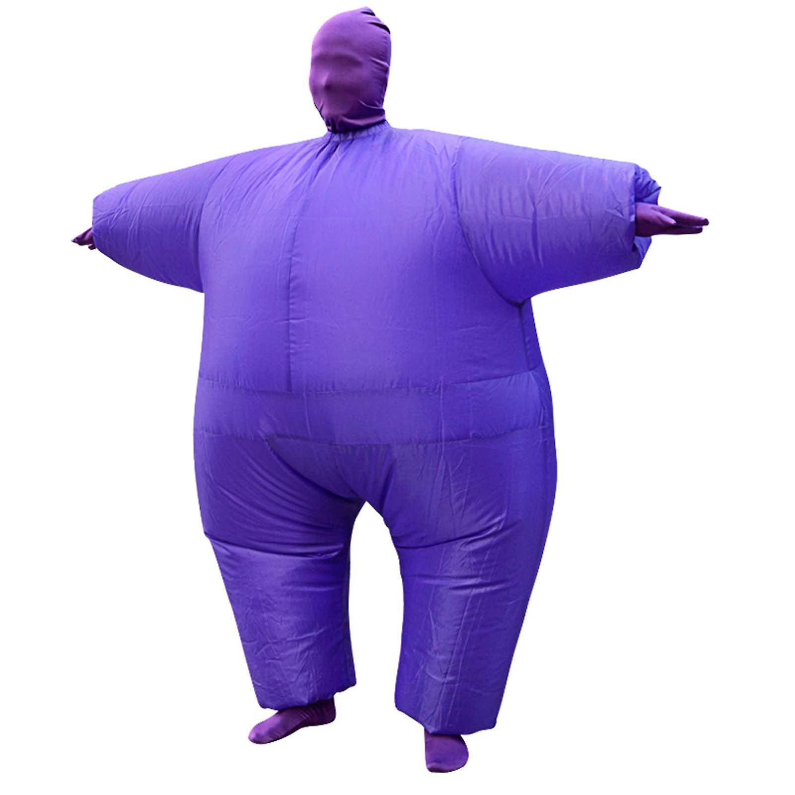 Big Fats Solid-Color Inflated Costume Lightweight Battery Powered Costume for Women Men Adult