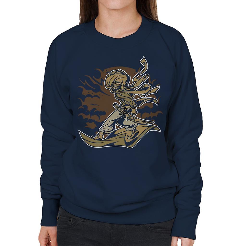 Man In de woestijn Women's Sweatshirt
