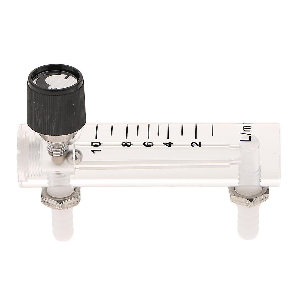 1pc Oxygen Flow Meter Flowmeter with Control Valve for Air 1-10LPM Device