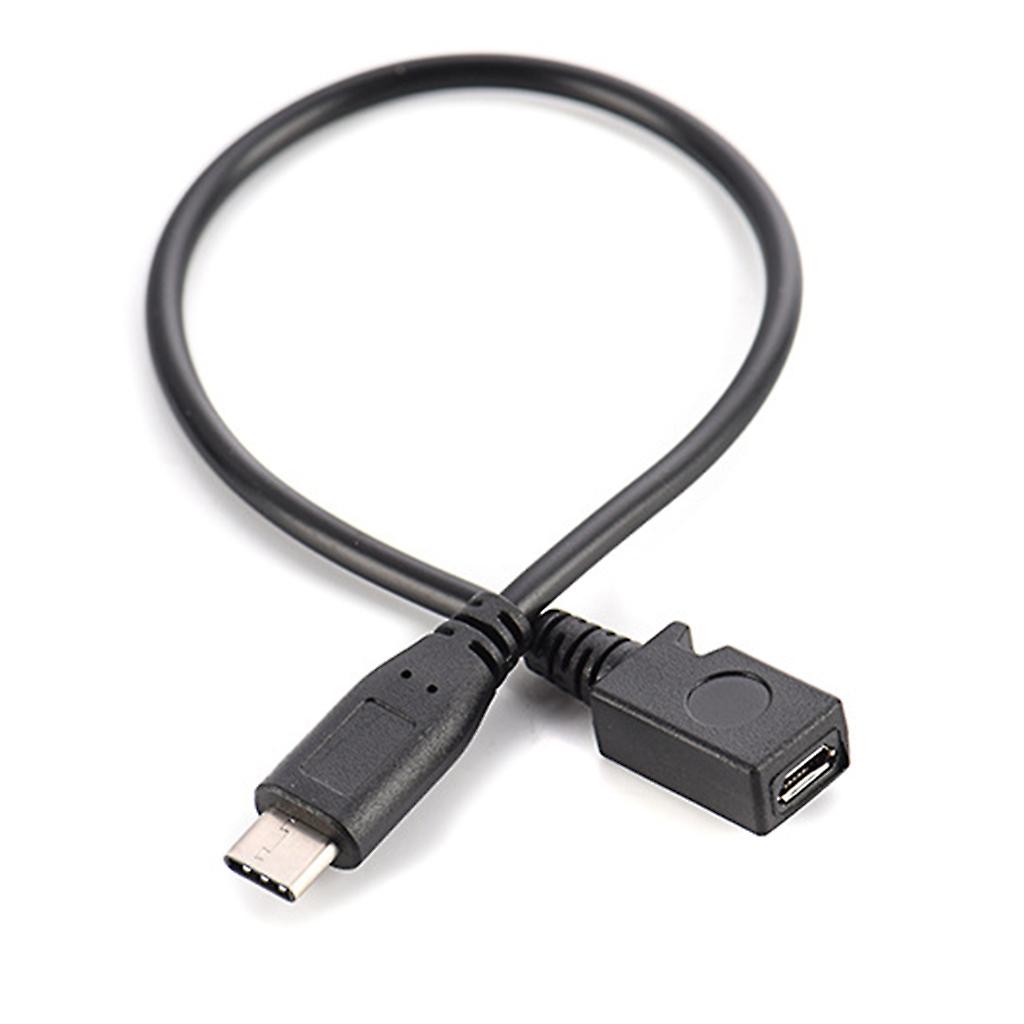 Charging Data Cable Usb TypeC to MicroUSB Adapter Changer TypeC To Micro USB
