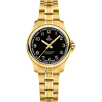 Wristwatch round with metal bracelet Women's Watch Analog Quartz with Gold-plated Stainless Steel Bracelet SM30201.22