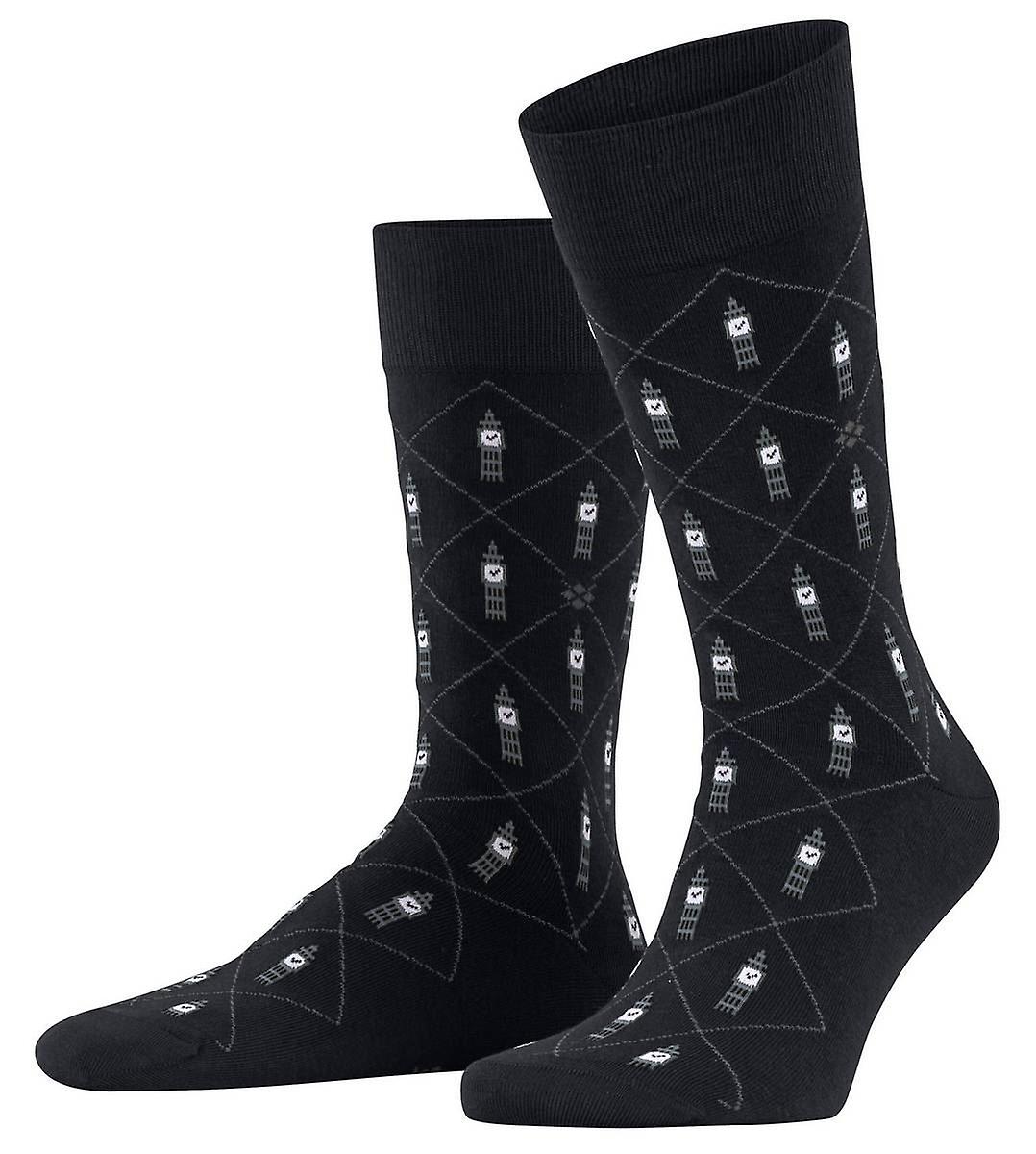 Burlington Big Ben Socks - Black