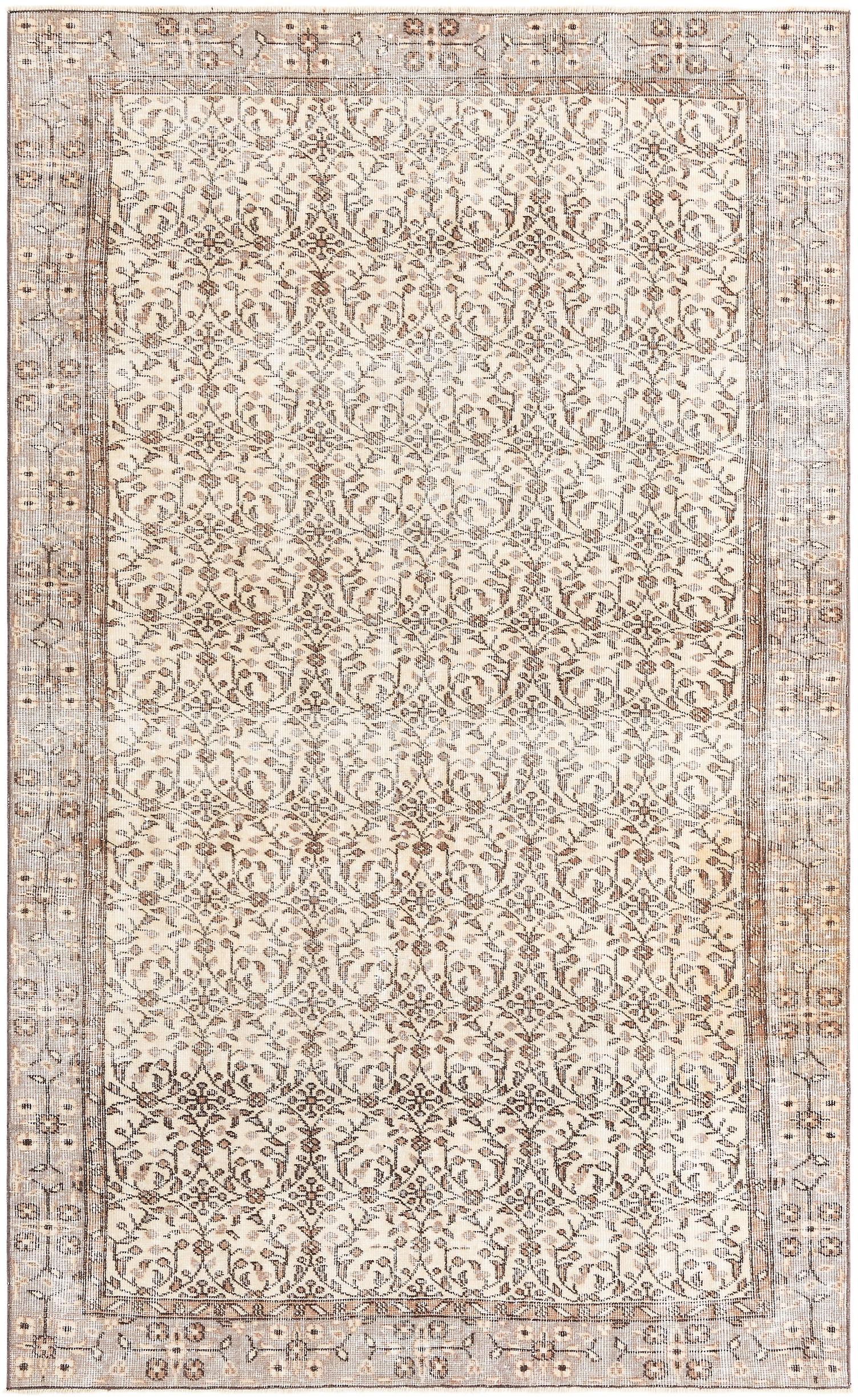 Hadorn Ultra Vintage 163x272 with Cream Hand Made Turkey Rug