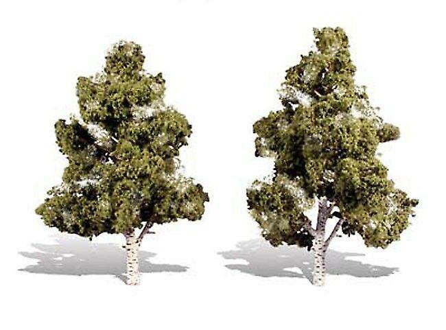 Woodland scenics WTR3538 7in.-8in. Waters Edge - Pack of 2 Suitable for several scales Trees Scale model