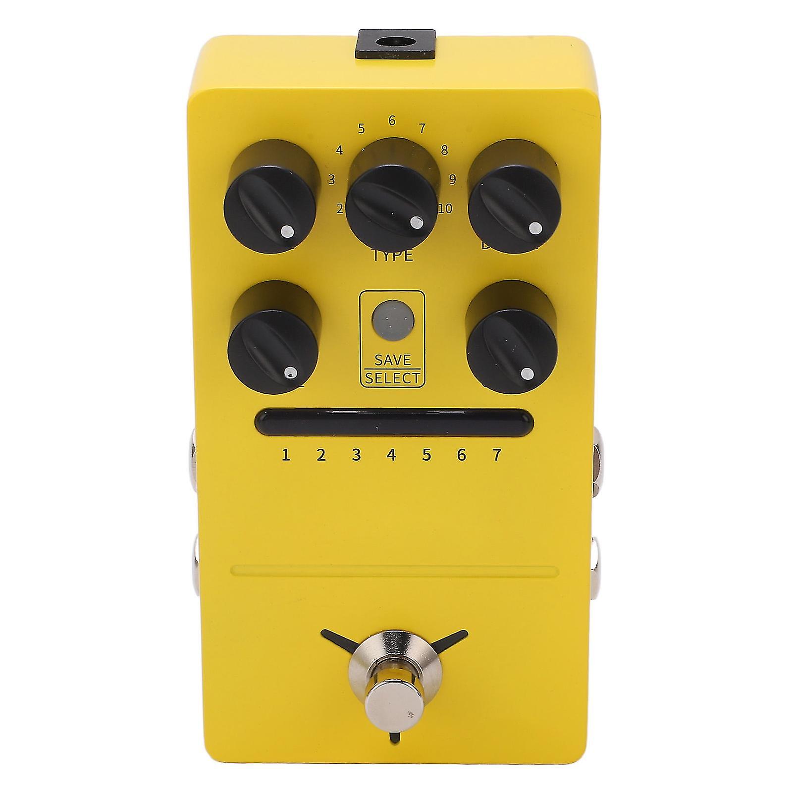 Multi Modulation Pedal Stereo 11 Modulation Effects True Bypass Phase Shifting Trill for Electric Guitar FS05 