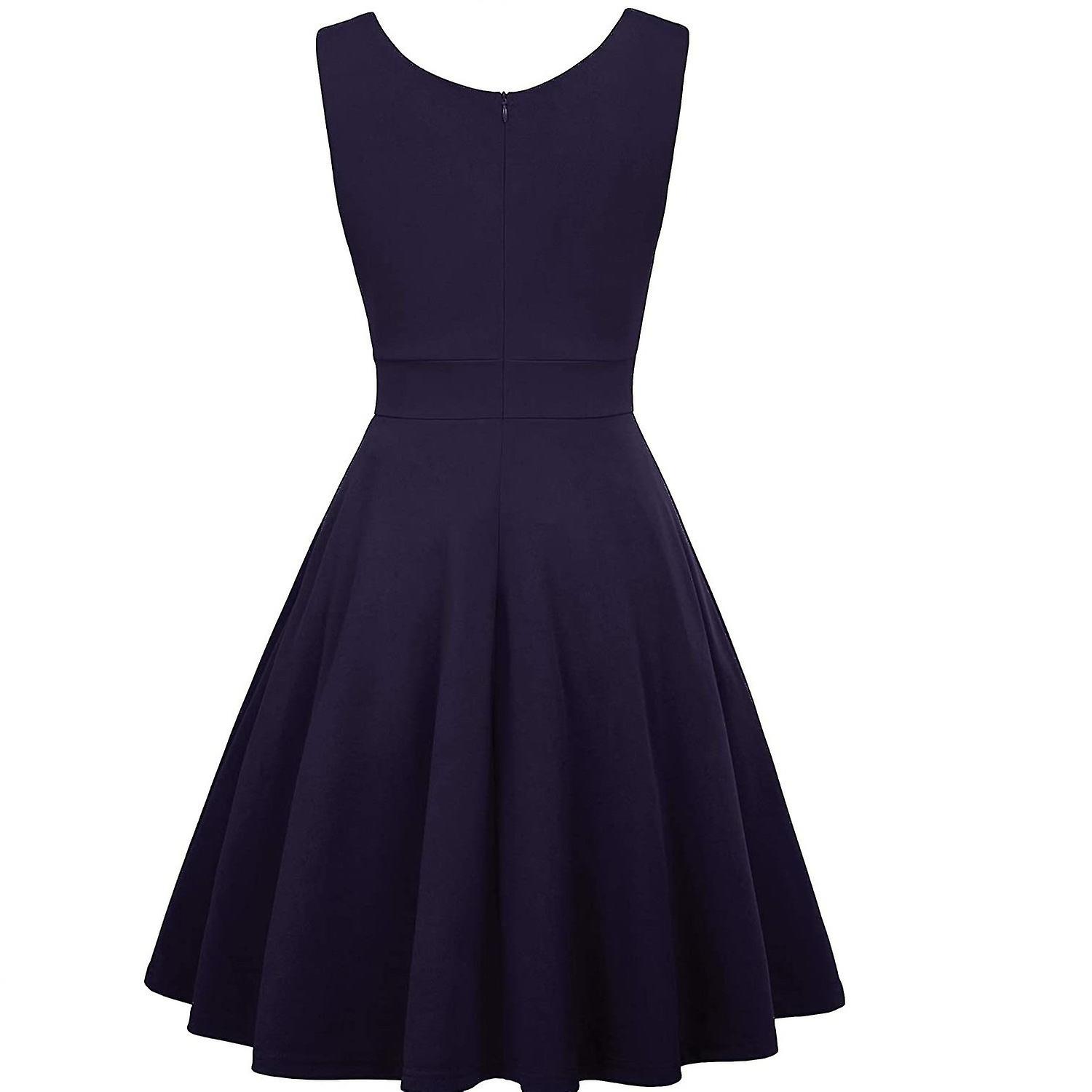 Ilwhe Dámské retro šaty Rockabilly
