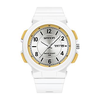 Sanda 6097 Elektronische Uhr mit zwei Kalendern