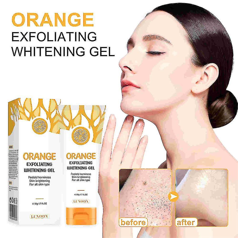 Orange Exfoliating Gel Face, Suitable For Exfoliating Gel