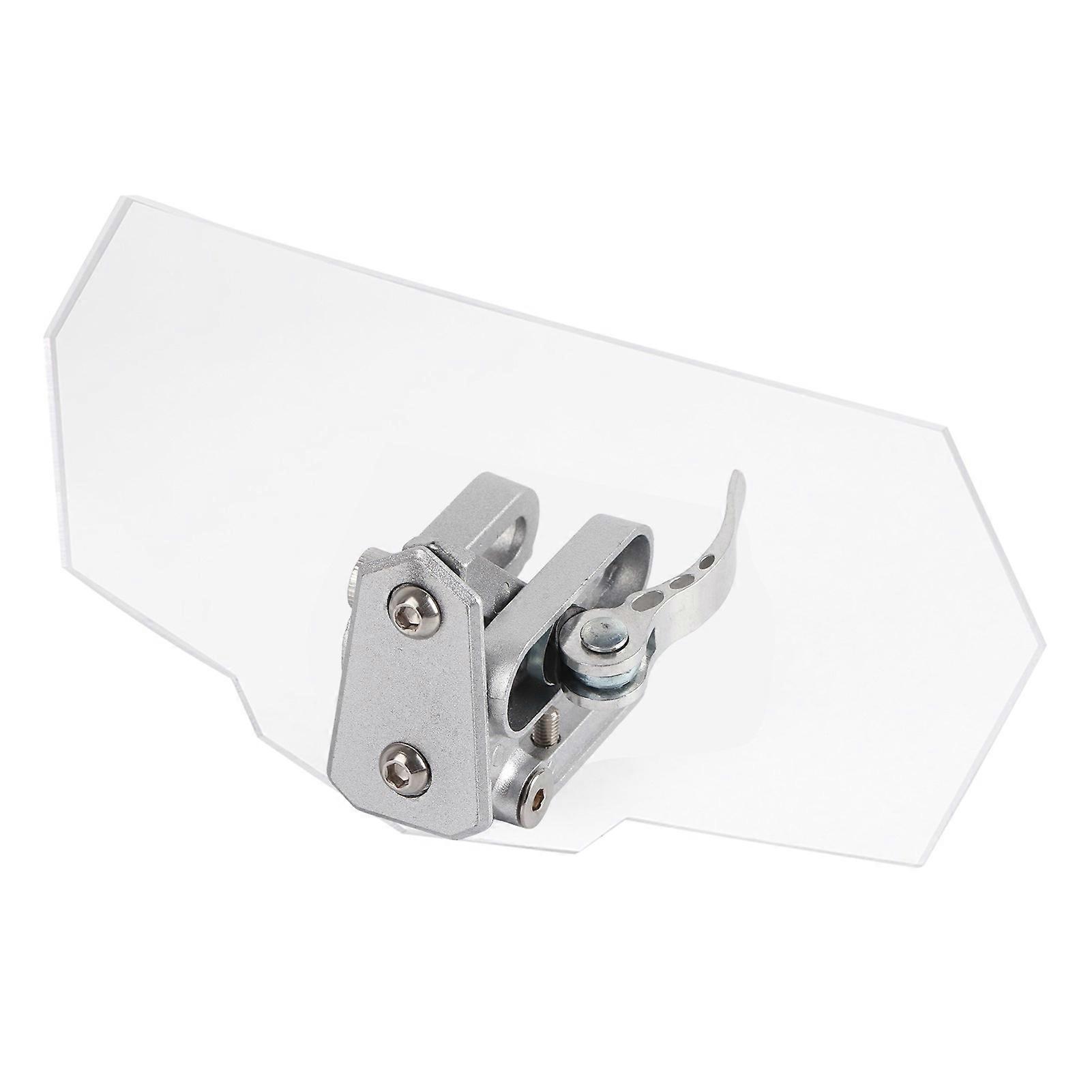 Universal Motorcycle Adjustable Wind Deflector Windshield
