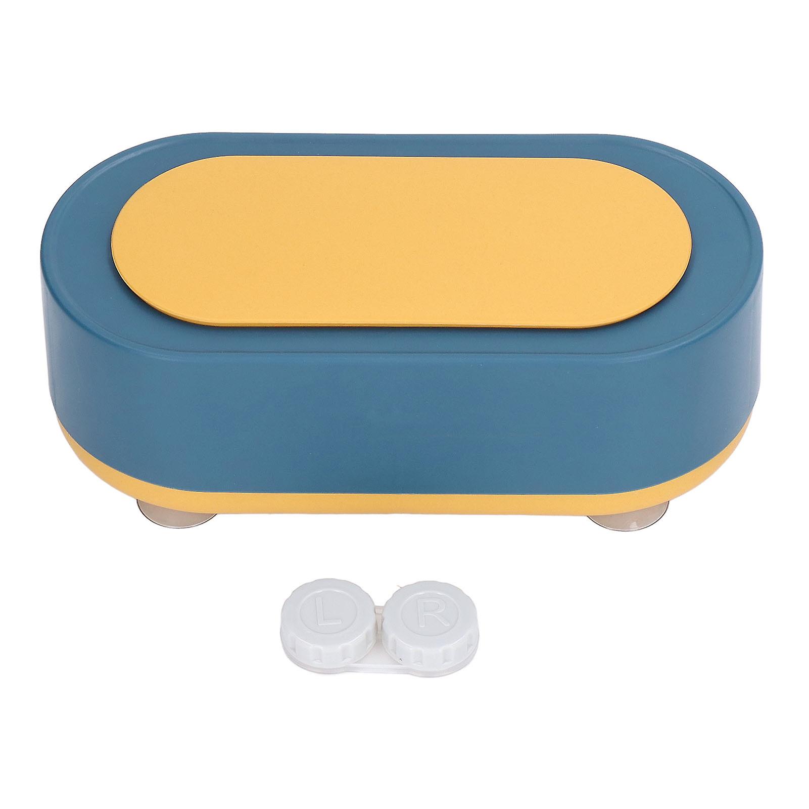 Mini nettoyeur de vitres à ultrasons, appareil de nettoyage domestique silencieux pour tétines et vaisselle pour enfants, bleu