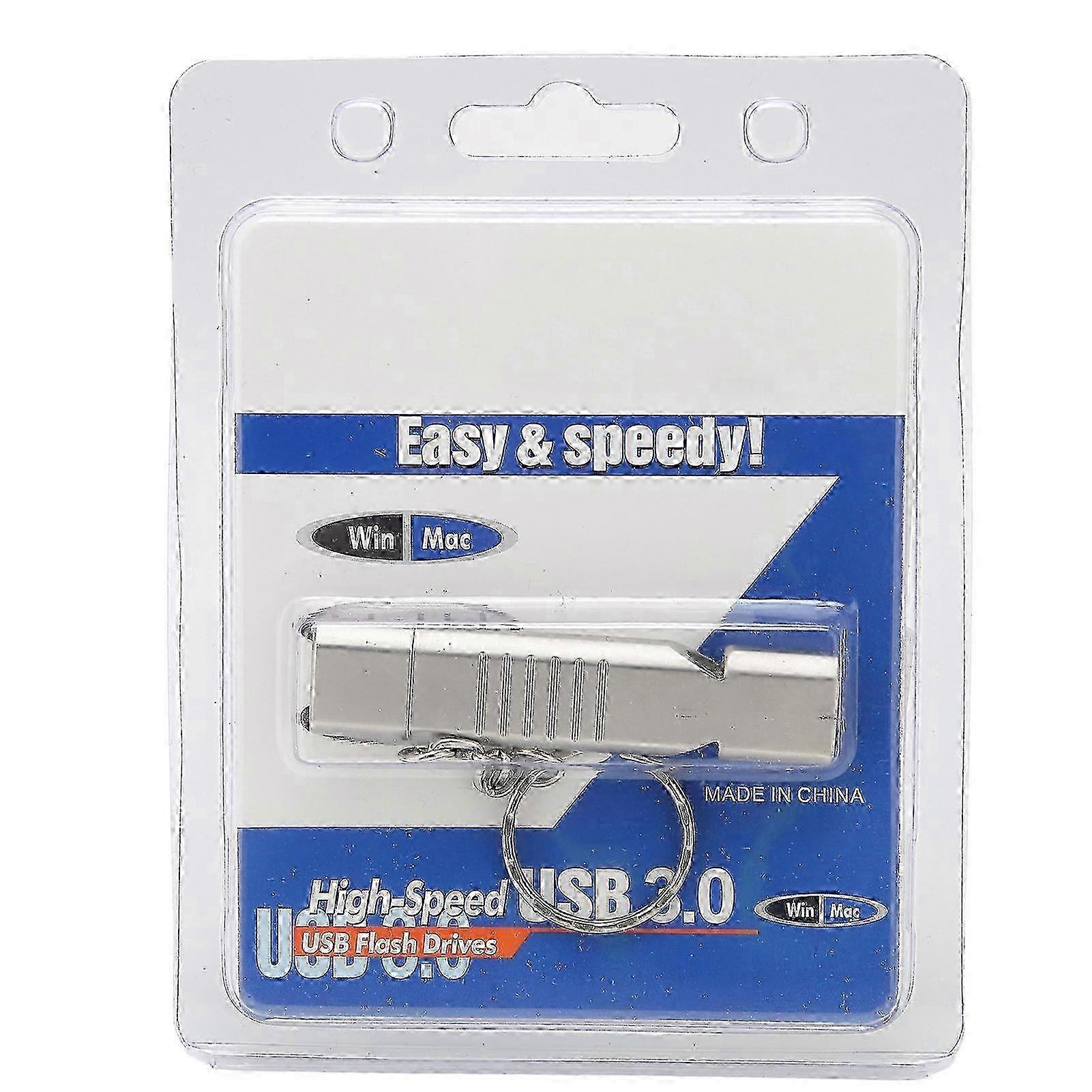 USB3.0 U Disk Self Protection Shockproof Small Compact Streamlined Appearance 2 in 1 Whistle Flash Drive