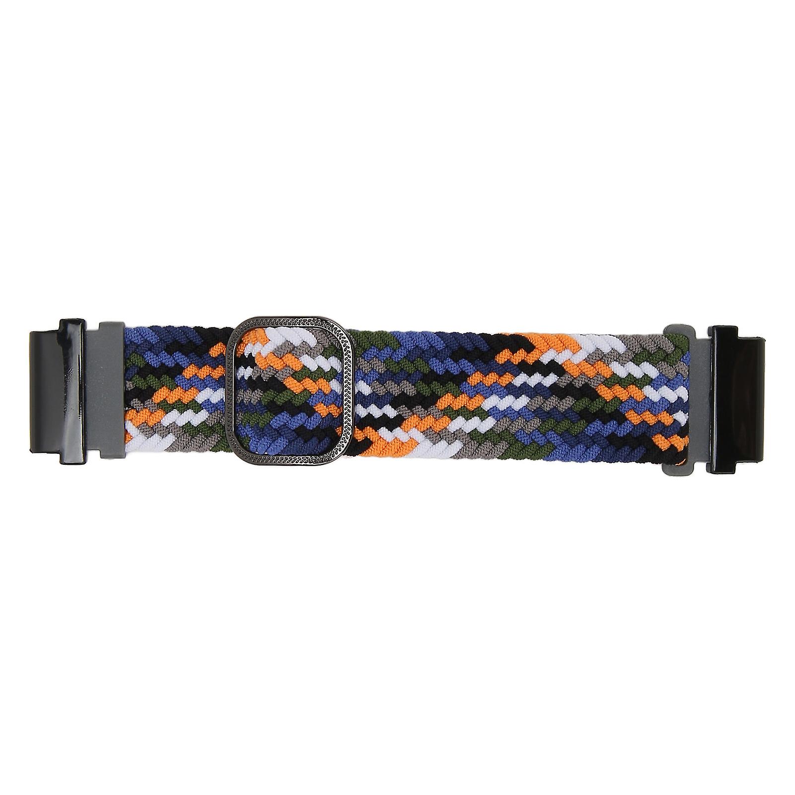 Replacement Watchband Adjust Size Sweat Proof Nylon Weaving Watch Strap for T REX 2 Ultra denim