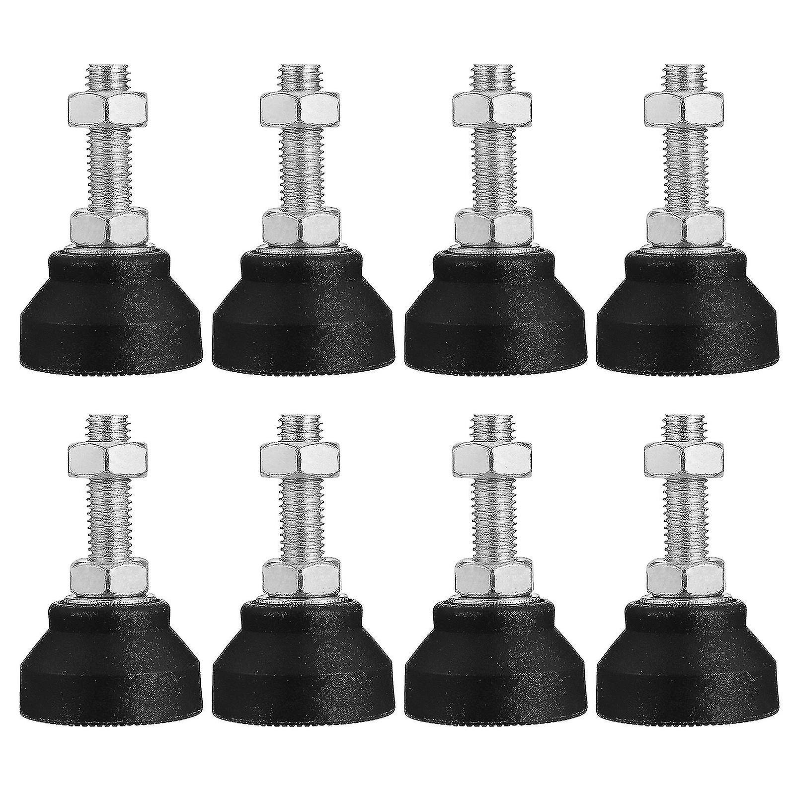 8 Pcs Leveling Feet Fully Threaded Adjustable Furniture Legs For Tables Cabinets - q38