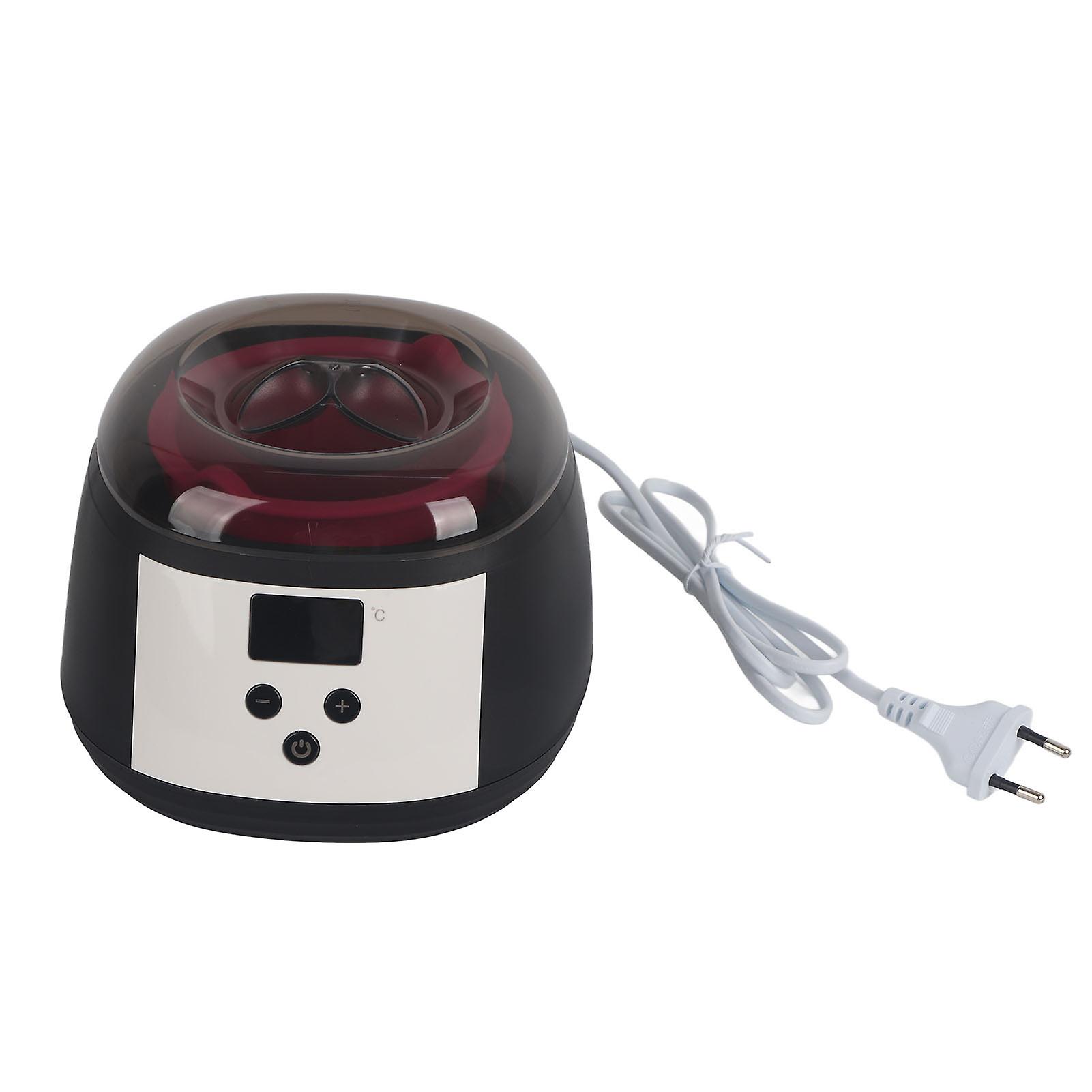 Chauffe-cire électrique en aluminium avec écran LED et température réglable, prise UE 100-240 V