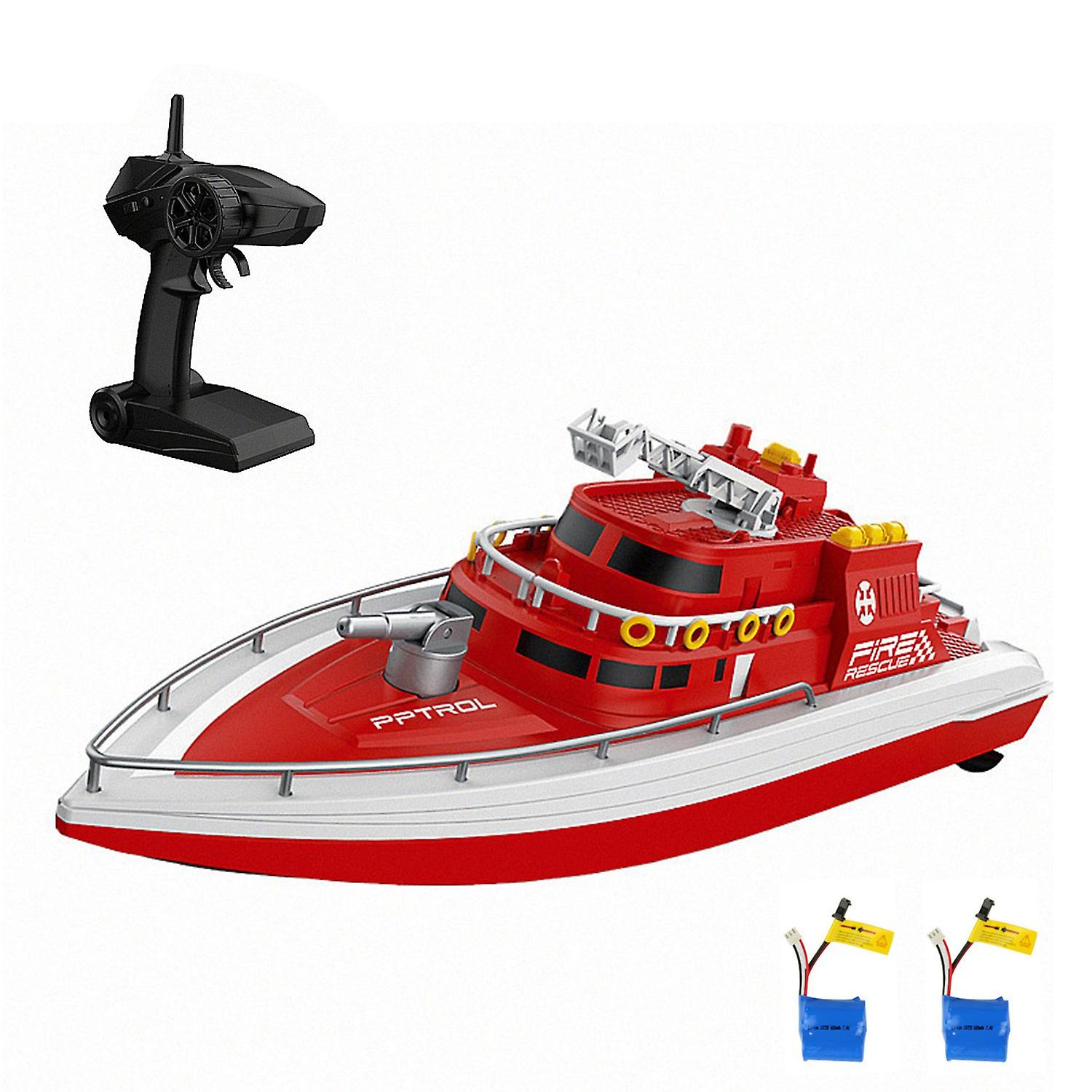 Remote Control Boat 2.4GHz Remote Control Ship Toy Gift for Kids Adults Boys Low Battery Reminder/Ov