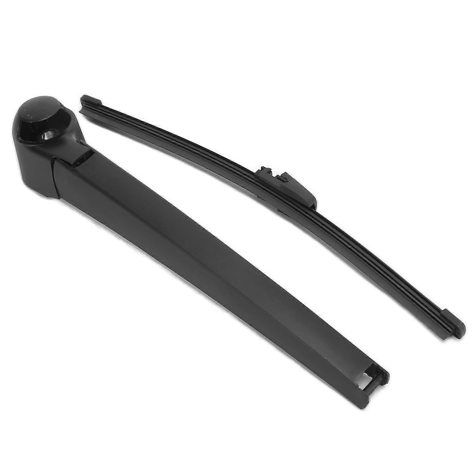 Car Rear Windshield Wiper Blade Set 6Q6955707C Replacement for B6 B7 2007-2017 Black