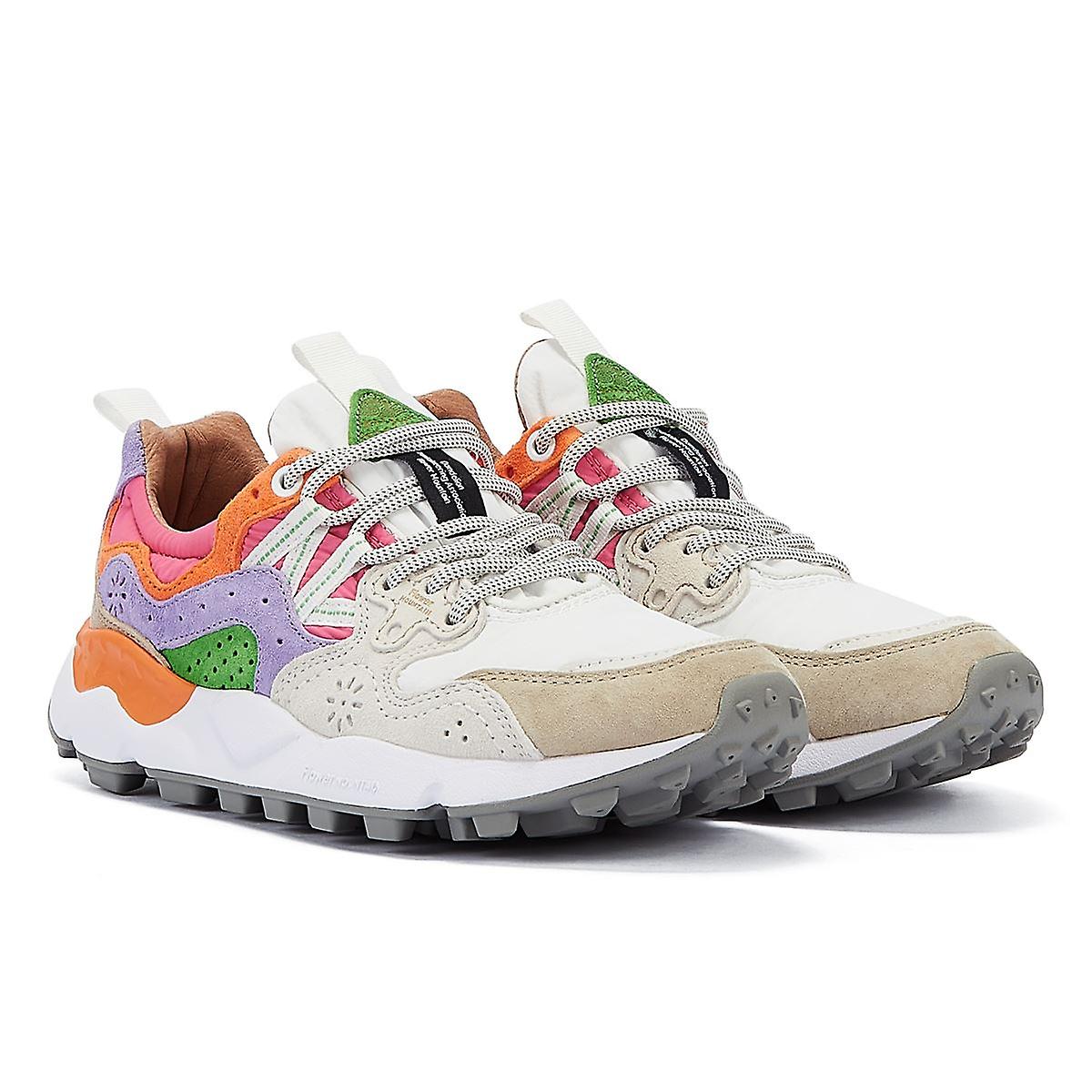 Flower Mountain Yamano 3 Women's White/Pink Trainers