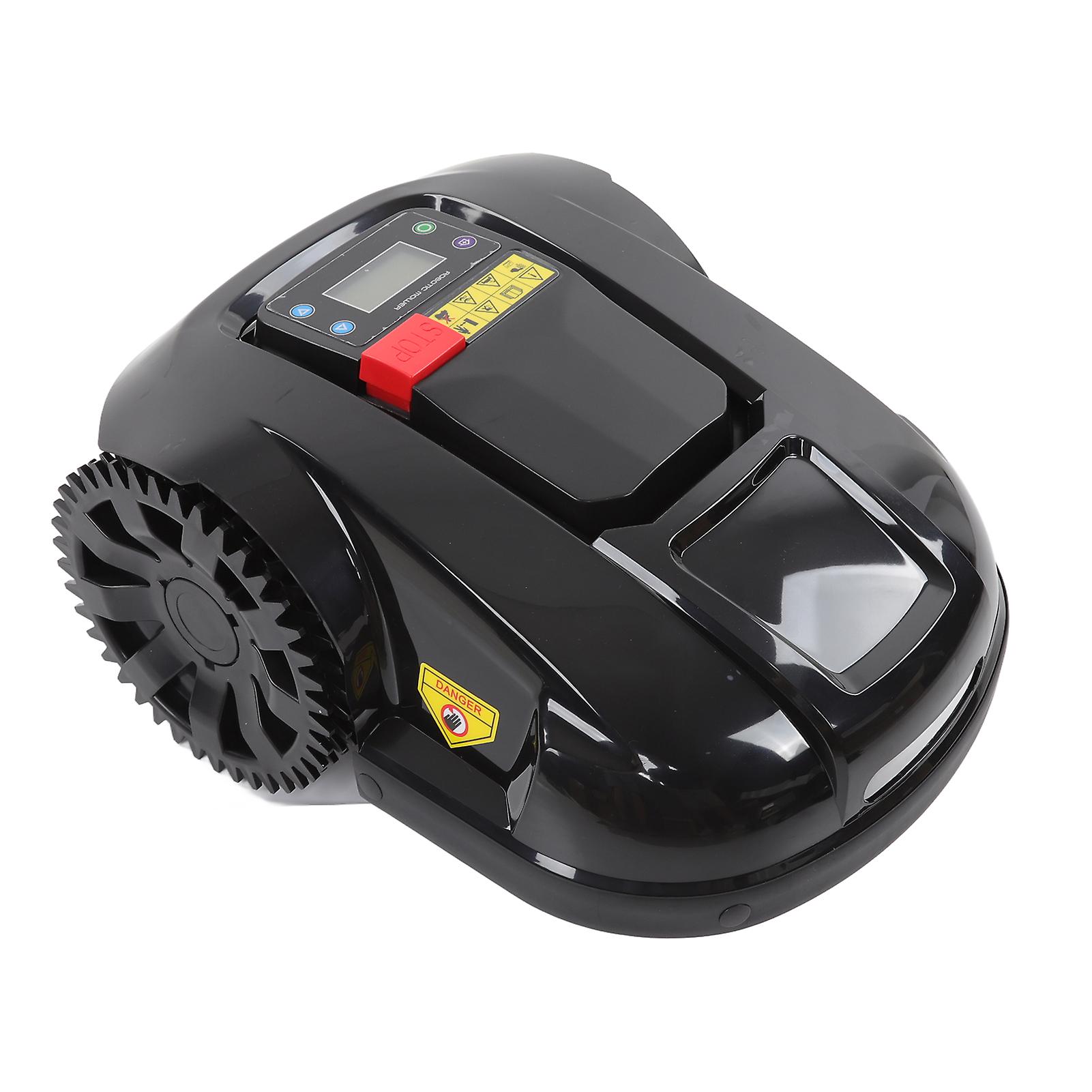 29.4V Smart Robotic Lawn Mower 4400mAh Lithium Battery Rechargeable Automatic Mower Height Adjustable EU 110‑240V