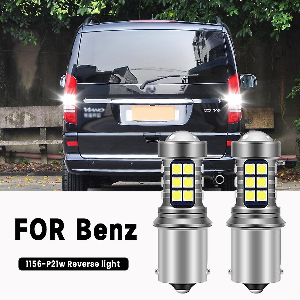 2x LED Backup Light Reverse Lamp Canbus Accessories For Mercedes Benz Viano W639 Vito W639 W638 Citan W415 2004 2005 2006 2008