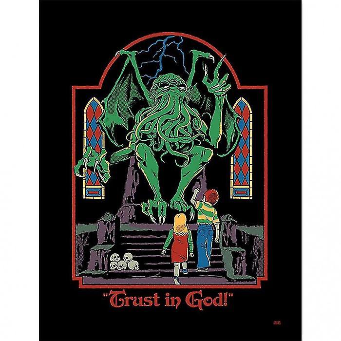 Steven Rhodes Trust In God Framed Poster