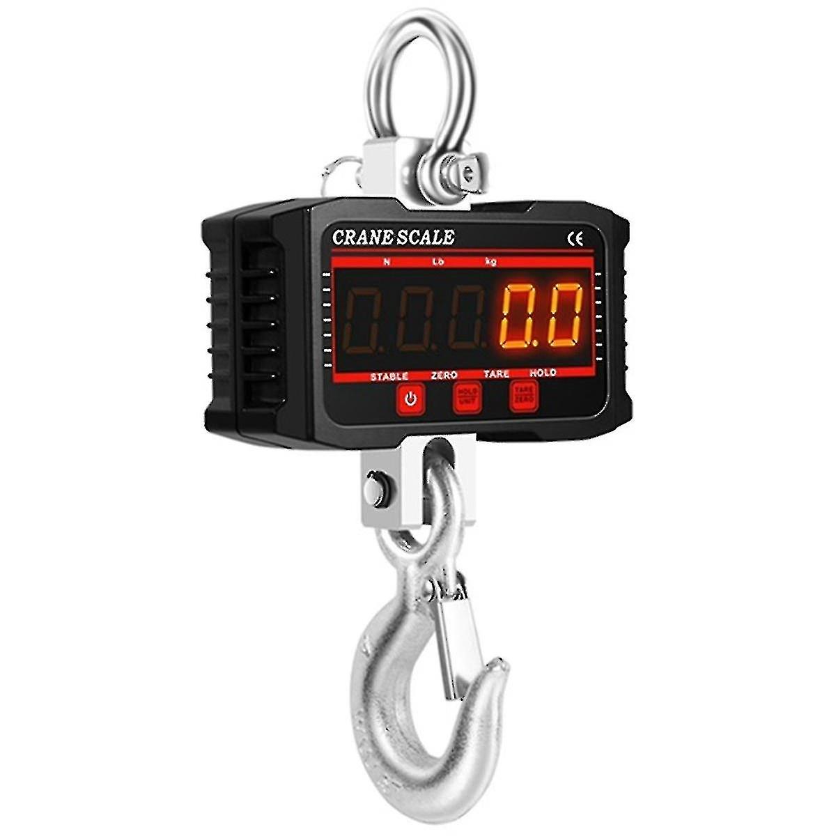 Digital Crane Scale 1500kg Industrial Crane Scale - Portable Heavy Duty Scale