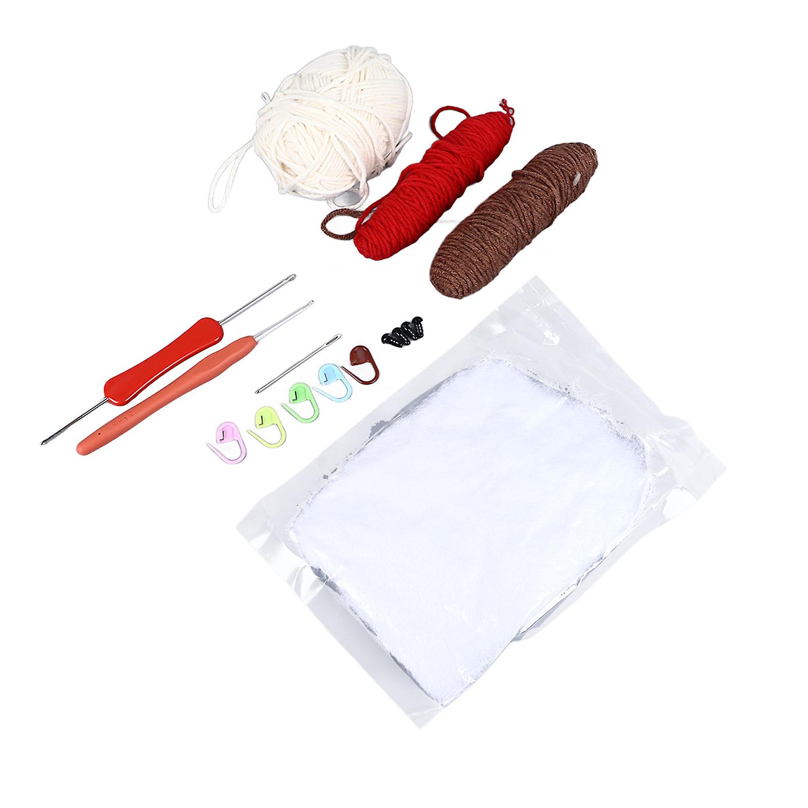Beginner Crochet Kit DIY Innovative Fun Educational Crochet Animal Kit with Step By Step Video Tutorials for Adults Kids M